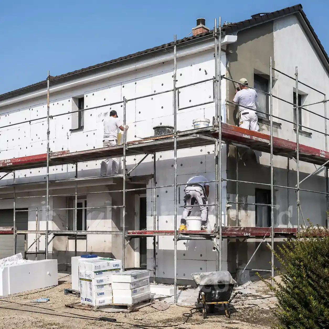 Image isolation thermique exterieure 6 energy elec services
